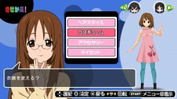 画像ギャラリー No.062のサムネイル画像 / 「けいおん！ 放課後ライブ！！」には，テレビアニメで見られなかった“ゴシック衣装 梓Ver”も収録！　バンドメンバー達の衣装を自由に着せかえよう