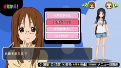 画像ギャラリー No.064のサムネイル画像 / 「けいおん！ 放課後ライブ！！」には，テレビアニメで見られなかった“ゴシック衣装 梓Ver”も収録！　バンドメンバー達の衣装を自由に着せかえよう