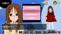 画像ギャラリー No.069のサムネイル画像 / 「けいおん！ 放課後ライブ！！」には，テレビアニメで見られなかった“ゴシック衣装 梓Ver”も収録！　バンドメンバー達の衣装を自由に着せかえよう