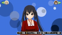 画像ギャラリー No.070のサムネイル画像 / 「けいおん！ 放課後ライブ！！」には，テレビアニメで見られなかった“ゴシック衣装 梓Ver”も収録！　バンドメンバー達の衣装を自由に着せかえよう