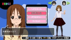 画像ギャラリー No.072のサムネイル画像 / 「けいおん！ 放課後ライブ！！」には，テレビアニメで見られなかった“ゴシック衣装 梓Ver”も収録！　バンドメンバー達の衣装を自由に着せかえよう