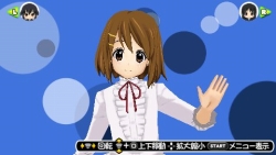画像ギャラリー No.074のサムネイル画像 / 「けいおん！ 放課後ライブ！！」には，テレビアニメで見られなかった“ゴシック衣装 梓Ver”も収録！　バンドメンバー達の衣装を自由に着せかえよう