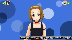 画像ギャラリー No.075のサムネイル画像 / 「けいおん！ 放課後ライブ！！」には，テレビアニメで見られなかった“ゴシック衣装 梓Ver”も収録！　バンドメンバー達の衣装を自由に着せかえよう