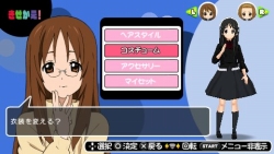 画像ギャラリー No.076のサムネイル画像 / 「けいおん！ 放課後ライブ！！」には，テレビアニメで見られなかった“ゴシック衣装 梓Ver”も収録！　バンドメンバー達の衣装を自由に着せかえよう