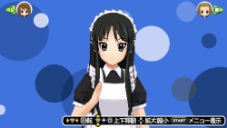 画像ギャラリー No.084のサムネイル画像 / 「けいおん！ 放課後ライブ！！」には，テレビアニメで見られなかった“ゴシック衣装 梓Ver”も収録！　バンドメンバー達の衣装を自由に着せかえよう