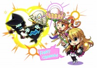 画像ギャラリー No.034のサムネイル画像 / 「BLUE ROSES 〜妖精と青い瞳の戦士たち〜」，異形の存在を操る謎の組織「ファントム英団」を，妖精達と協力して撃退するのだ
