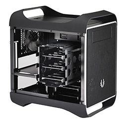 画像ギャラリー No.006のサムネイル画像 / BitFenix,“小型Mac Pro”風のゲーマー向けMini-ITXケースを発表。長尺カードや液冷対応など,拡張性の高さがウリ