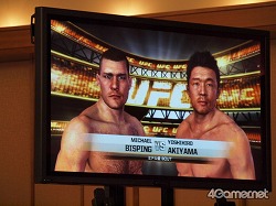 画像ギャラリー No.013のサムネイル画像 / 現役格闘家も太鼓判を押すリアルさ! 「UFCファイター凱旋&UFC Undisputed 2010発売記者会見」レポート