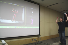 画像ギャラリー No.003のサムネイル画像 / ミニゲーム3本を実演！　「Kinect」の技術情報を紹介したGTMF 2010「Xbox 360向けゲーム開発者のための最新テクノロジー」セッションレポート