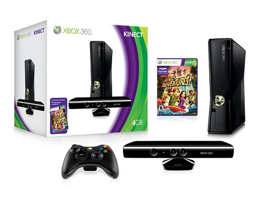 画像ギャラリー No.003のサムネイル画像 / 米国での「Kinect」発売日が11月4日に正式決定。価格は149.99ドル。4GBフラッシュメモリ搭載の新型Xbox 360にKinectと対応ソフトが付属したバンドル版も