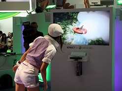 画像ギャラリー No.006のサムネイル画像 / ［TGS 2010］“全身を使うこと”に可能性が見え隠れするモーションコントローラ「Kinect」を体験してみた