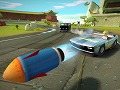 腕を動かす，体をひねる，そして車が動き出す。「Kinect ジョイライド」，1月20日に発売。早期購入者にはボーナスマシンのプレゼントも