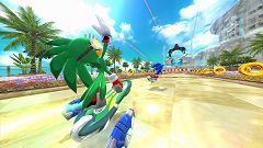 画像ギャラリー No.017のサムネイル画像 / キャラクターとシンクロしてレースを楽しもう。「Microsoft Kinect」対応の「ソニック フリーライダーズ」，直感的な操作方法をチェック