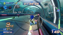 画像ギャラリー No.004のサムネイル画像 / 二人の息を合わせよう。「ソニック フリーライダーズ」,対戦モード「タッグレース」の概要などをスクリーンショットと共に紹介