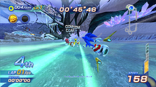画像ギャラリー No.005のサムネイル画像 / セガ，Xbox 360用アクションゲーム「ソニック フリーライダーズ」の最新情報として，収録コースや対戦モードの内容を公開