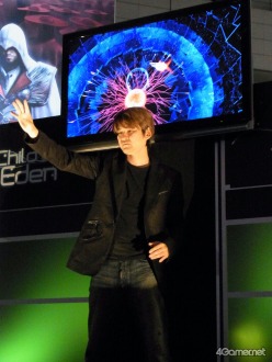 画像ギャラリー No.004のサムネイル画像 / ［TGS 2010］E3で数々の賞を受けた水口哲也氏の新作タイトル「Child of Eden」がTGSで本邦初公開。水口氏による実演も
