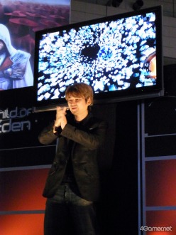 画像ギャラリー No.005のサムネイル画像 / ［TGS 2010］E3で数々の賞を受けた水口哲也氏の新作タイトル「Child of Eden」がTGSで本邦初公開。水口氏による実演も