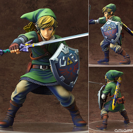 画像ギャラリー No.001のサムネイル画像 / 「ゼルダの伝説 スカイウォードソード」，リンクの“1/7スケールフィギュア(再販)”の予約受付を開始