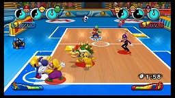 画像ギャラリー No.008のサムネイル画像 / マリオが,クッパが,ピーチ姫が,4種類のスポーツに挑戦するWii用タイトル「MARIO SPORTS MIX」は11月25日発売。最大4人での対戦プレイにも対応