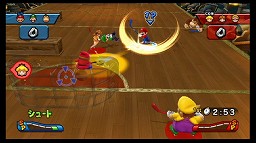 画像ギャラリー No.015のサムネイル画像 / マリオが,クッパが,ピーチ姫が,4種類のスポーツに挑戦するWii用タイトル「MARIO SPORTS MIX」は11月25日発売。最大4人での対戦プレイにも対応