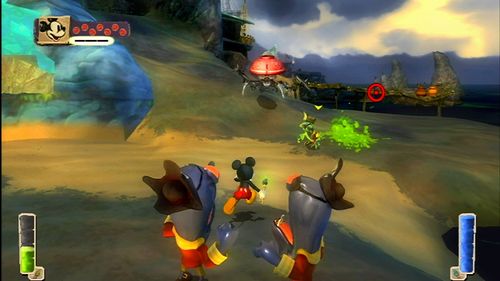 画像ギャラリー No.004のサムネイル画像 / ［E3 2010］ディズニーの新作アドベンチャー「Disney Epic Mickey」には筆はあっても声はナシ!?　Disney Interactive Studiosがプレイアブル版を公開