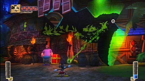 画像ギャラリー No.005のサムネイル画像 / ［E3 2010］ディズニーの新作アドベンチャー「Disney Epic Mickey」には筆はあっても声はナシ!?　Disney Interactive Studiosがプレイアブル版を公開