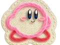 ［E3 2010］フェルト刺繍でアクションゲーム？　カービィシリーズ最新作，Wii「Kirby\'s Epic Yarn」を任天堂ブースでじっくりプレイしてみた