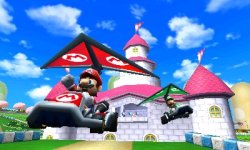 画像ギャラリー No.002のサムネイル画像 / [E3 2011]カートが空飛び，海を泳ぐ！ ニンテンドー3DS版「マリオカート」プレイレポート