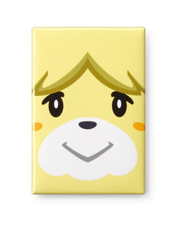 画像ギャラリー No.003のサムネイル画像 / 「どうぶつの森マグネット」がクラブニンテンドーの特典に追加。しずえとケントの顔が大きく描かれた可愛らしいデザインのマグネットだ