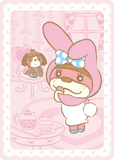 画像ギャラリー No.012のサムネイル画像 / 「とびだせ どうぶつの森」サンリオのキャラクターとコラボしたamiiboカードが，2016年11月3日に発売決定