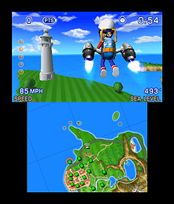 画像ギャラリー No.007のサムネイル画像 / 3DSの機能を活用した任天堂タイトルがずらり。「STARFOX64 3D」「Pilotwings Resort(仮称)」「STEEL DIVER」のプレイレポートをお届け