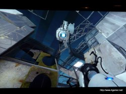 画像ギャラリー No.006のサムネイル画像 / ［E3 2010］“サプライズ”はSteamworks対応のPS3版だった。E3会場で「Portal 2」のデモを見てきた＆ティザームービーを掲載