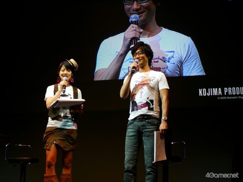 画像ギャラリー No.001のサムネイル画像 / ［TGS 2010］ニンテンドー3DS版メタルギアのタイトルは「スネークイーター」に。KONAMI小島秀夫監督が出ずっぱりでトークを繰り広げた「Kojima Productions Special Stage」開催
