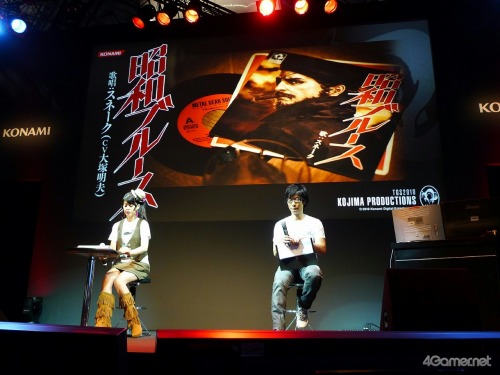 画像ギャラリー No.005のサムネイル画像 / ［TGS 2010］ニンテンドー3DS版メタルギアのタイトルは「スネークイーター」に。KONAMI小島秀夫監督が出ずっぱりでトークを繰り広げた「Kojima Productions Special Stage」開催