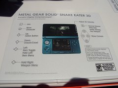 画像ギャラリー No.007のサムネイル画像 / ［E3 2011］3DSの機能がうまく取り入れられた「METAL GEAR SOLID SNAKE EATER 3D」のプレイレポートを掲載
