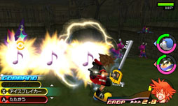 画像ギャラリー No.030のサムネイル画像 / 「KINGDOM HEARTS 3D[Dream Drop Distance]」は2012年3月に発売。シリーズ初となる，ソラとリクを交互に操作するシステムを採用