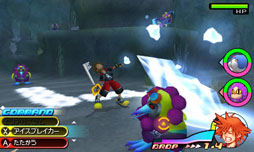 画像ギャラリー No.034のサムネイル画像 / 「KINGDOM HEARTS 3D[Dream Drop Distance]」は2012年3月に発売。シリーズ初となる，ソラとリクを交互に操作するシステムを採用