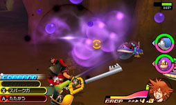 画像ギャラリー No.040のサムネイル画像 / 「KINGDOM HEARTS 3D[Dream Drop Distance]」は2012年3月に発売。シリーズ初となる，ソラとリクを交互に操作するシステムを採用