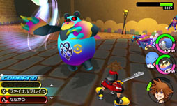 画像ギャラリー No.070のサムネイル画像 / 「KINGDOM HEARTS 3D[Dream Drop Distance]」は2012年3月に発売。シリーズ初となる，ソラとリクを交互に操作するシステムを採用