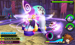 画像ギャラリー No.074のサムネイル画像 / 「KINGDOM HEARTS 3D[Dream Drop Distance]」は2012年3月に発売。シリーズ初となる，ソラとリクを交互に操作するシステムを採用