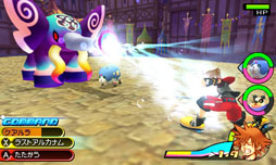 画像ギャラリー No.077のサムネイル画像 / 「KINGDOM HEARTS 3D[Dream Drop Distance]」は2012年3月に発売。シリーズ初となる，ソラとリクを交互に操作するシステムを採用