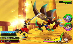 画像ギャラリー No.080のサムネイル画像 / 「KINGDOM HEARTS 3D[Dream Drop Distance]」は2012年3月に発売。シリーズ初となる，ソラとリクを交互に操作するシステムを採用