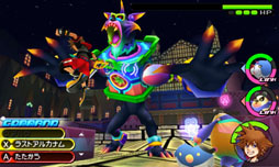 画像ギャラリー No.087のサムネイル画像 / 「KINGDOM HEARTS 3D[Dream Drop Distance]」は2012年3月に発売。シリーズ初となる，ソラとリクを交互に操作するシステムを採用