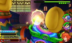画像ギャラリー No.088のサムネイル画像 / 「KINGDOM HEARTS 3D[Dream Drop Distance]」は2012年3月に発売。シリーズ初となる，ソラとリクを交互に操作するシステムを採用