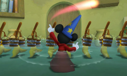 画像ギャラリー No.031のサムネイル画像 / 「KINGDOM HEARTS 3D」,魔法使いのミッキーが待つワールド「シンフォニー・オブ・ソーサリー」を紹介。敵にも味方にもなるドリームイーターの続報も