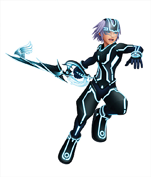 画像ギャラリー No.001のサムネイル画像 / 「KINGDOM HEARTS 3D [Dream Drop Distance]」，「トロン・レガシー」モチーフのワールド「The Grid」の情報を中心に搭載システムなどを公開