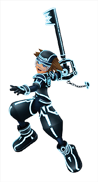 画像ギャラリー No.002のサムネイル画像 / 「KINGDOM HEARTS 3D [Dream Drop Distance]」，「トロン・レガシー」モチーフのワールド「The Grid」の情報を中心に搭載システムなどを公開