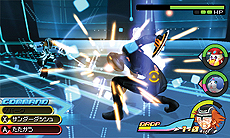 画像ギャラリー No.007のサムネイル画像 / 「KINGDOM HEARTS 3D [Dream Drop Distance]」，「トロン・レガシー」モチーフのワールド「The Grid」の情報を中心に搭載システムなどを公開