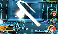 画像ギャラリー No.008のサムネイル画像 / 「KINGDOM HEARTS 3D [Dream Drop Distance]」，「トロン・レガシー」モチーフのワールド「The Grid」の情報を中心に搭載システムなどを公開