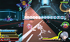 画像ギャラリー No.020のサムネイル画像 / 「KINGDOM HEARTS 3D [Dream Drop Distance]」，「トロン・レガシー」モチーフのワールド「The Grid」の情報を中心に搭載システムなどを公開